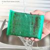 6 Peças de Esponjas de Aço Inoxidável Seguras para Lava-louças - Resistentes, Sem Arranhões e Superfície de Baixo Pelo - Cozinha Limpa, Pastilhas de Limpeza para Lava-louças
