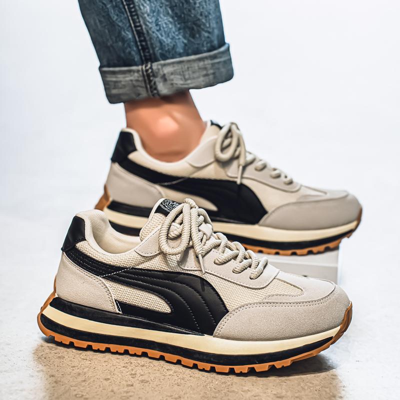 New Men's Sports Shoes Shoes, Men's Thick Soled Sports Shoes, Casual Shoes, Anti-slip Fashion Wear-resistant Fashion Shoes