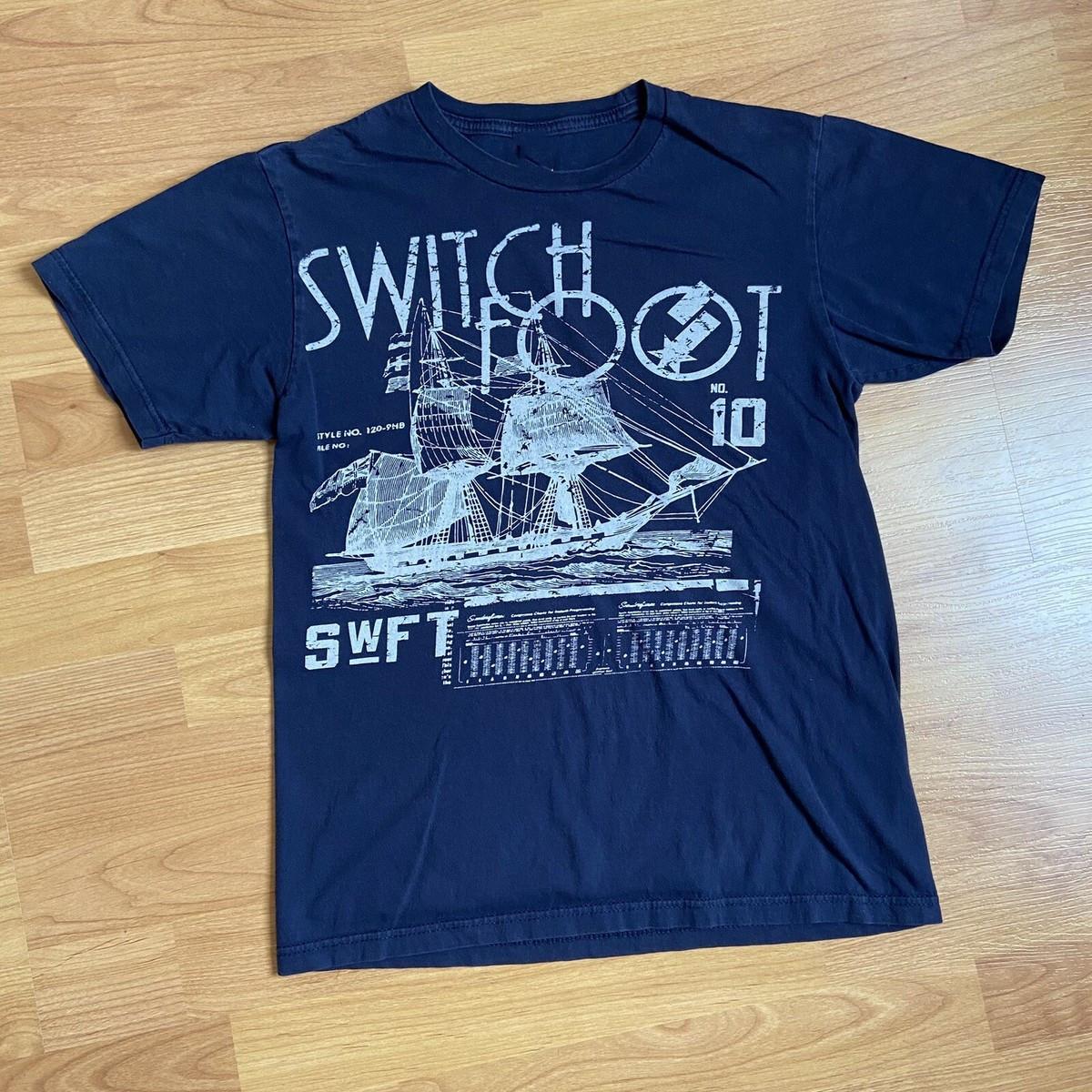 Switchfoot Band Backstage Album Shirt Classic Black Unisex S-5XL 1V0083 S