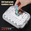 Rectangular Lunch Container 1/2/3 Compartment Fresh-keeping Box  Picnic