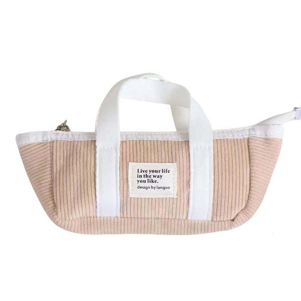 Handheld Handheld Stationery Bag Desktop Storage Pencil Pouch  Stationery Holder