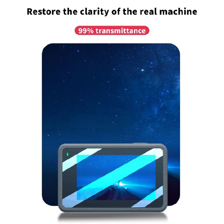 Tempered Glass Film Anti Scratch High Light Transmission Oil Prevention Screen Protector Guard Cover For Action Cameras