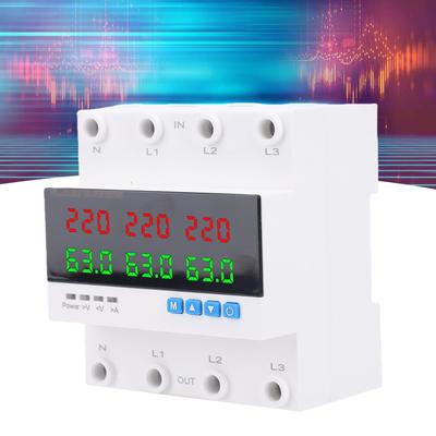 Comutator automat   63A 4P 3F Supracurent Supratensiune Subtensiune   sau ATS   Întrerupător cu afișaj LED pentru Generator Invertor
