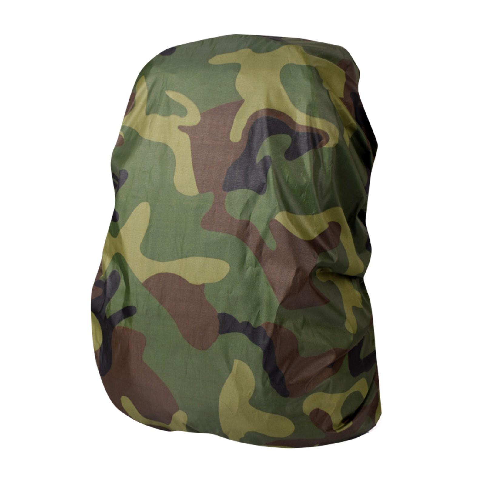 Outdoor Backpack Rain Cover Waterproof Durable Lightweight Protective Rainproof Cover for Hiking Camping Travel Backpack XS армия зеленый