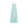 Mint Mambo Seaside Resort Atmosphere Beach Dress Design Sense Neck Dress Fairy Temperament Swing Skirt