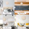 Living Room Wall Clock Simple Wall Hanging Home Creative Clock Fashion Decoration (Rose Gold)