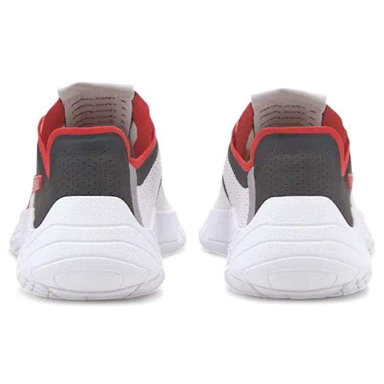 PUMA Men's Black White Red Replicat X Pirelli Low Top Mesh Training Shoes 339855-08