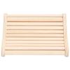 Appui tête de sauna Bois massif de pin