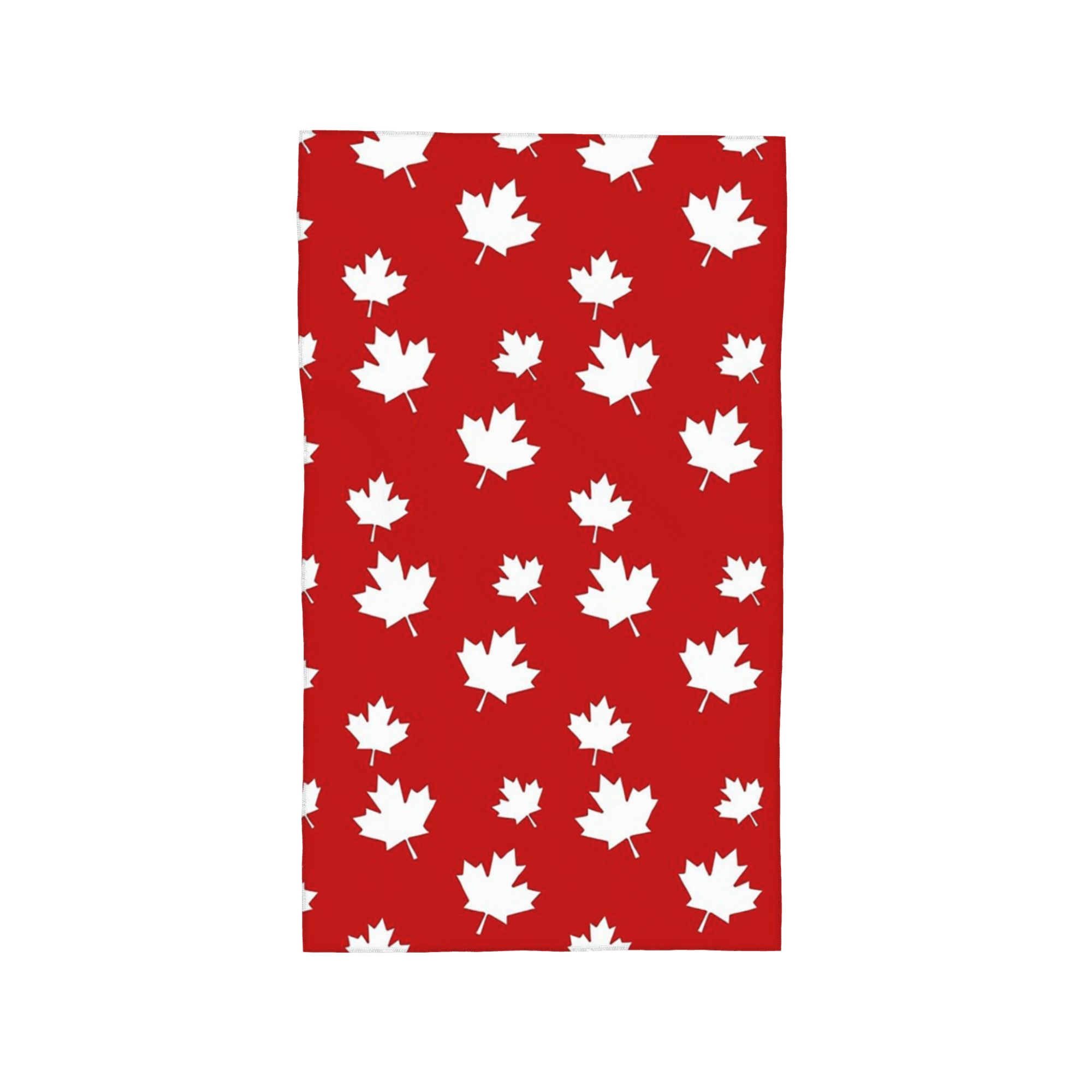 

Canada Maple Leaf Flag Pattern Red White Canada Flag Soft Face Towel Quick Dry Pool Bath Cotton Towels Absorbent W40*H60(CM)