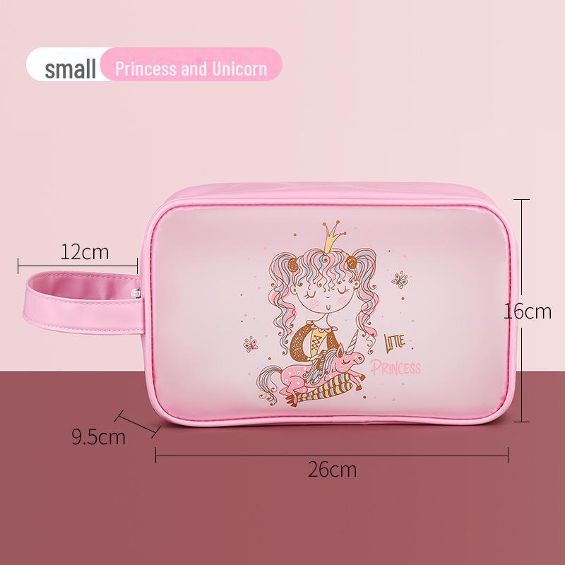 Voděodolná průhledná plážová taška z TPU s kresleným potiskem loga - roztomilé ruční úložné řešení