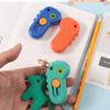 1 Piece Kawaii Mini Pocket Dinosaur Art Utility Knife Express Box Knife Paper Cutter Craft Wrapping Refillable Blade Stationery