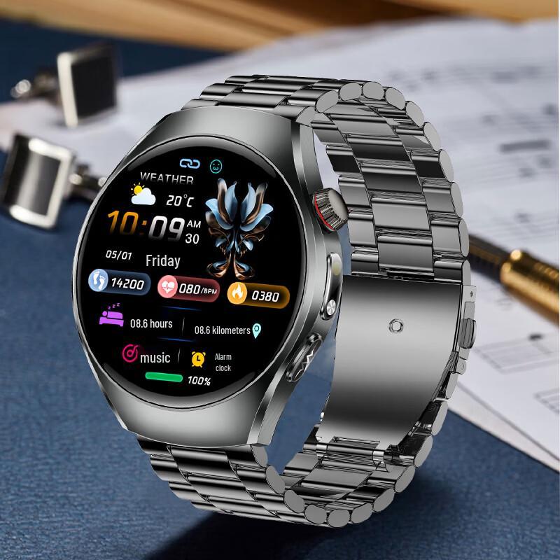 Smart Health Monitoring Watch with ECG & Blood Pressure (CN version)