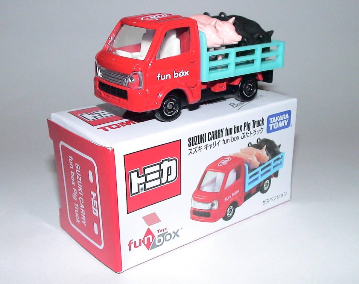 Suzuki Carry Pig Truck Diecast Model Taiwan Shop Limited Edition Mini Car Collectible