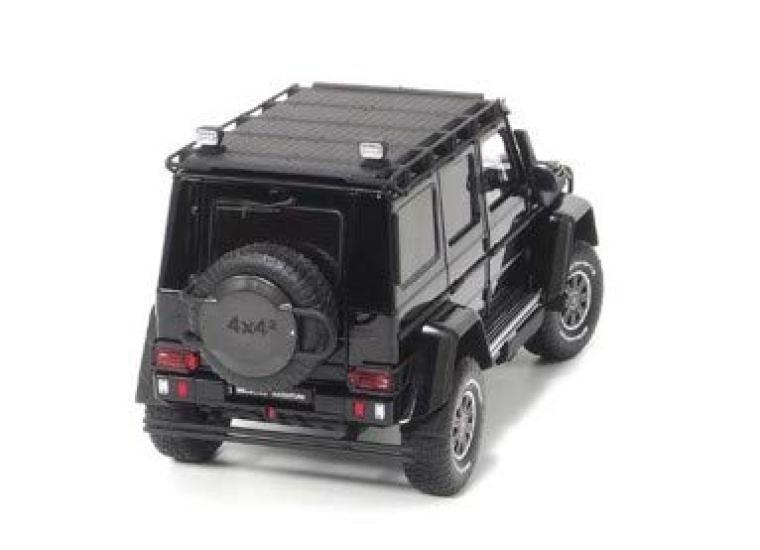 Almost Real Brabus 550 Adventure G 500 2017 Obsidian Black Scale Complete Diecast Car 860303 Mercedes-Benz 4x4² - - 1/18