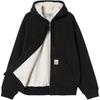 Carhartt WIP Active FW25 Sweat Jacket Classic Double Zipper Adjustable Hood Long Sleeve Kangaroo Pocket Jacket Men jackets I035602-89-06