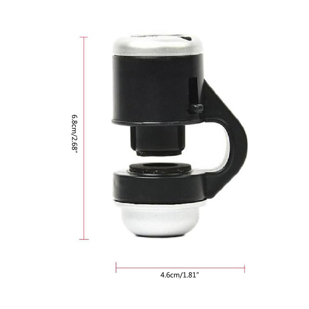 30x Zoom Microscop Lupă Lupă LED Micro Lentila Clip-on pentru telefoane mobile universale pentru repararea ceasurilor bijuterii