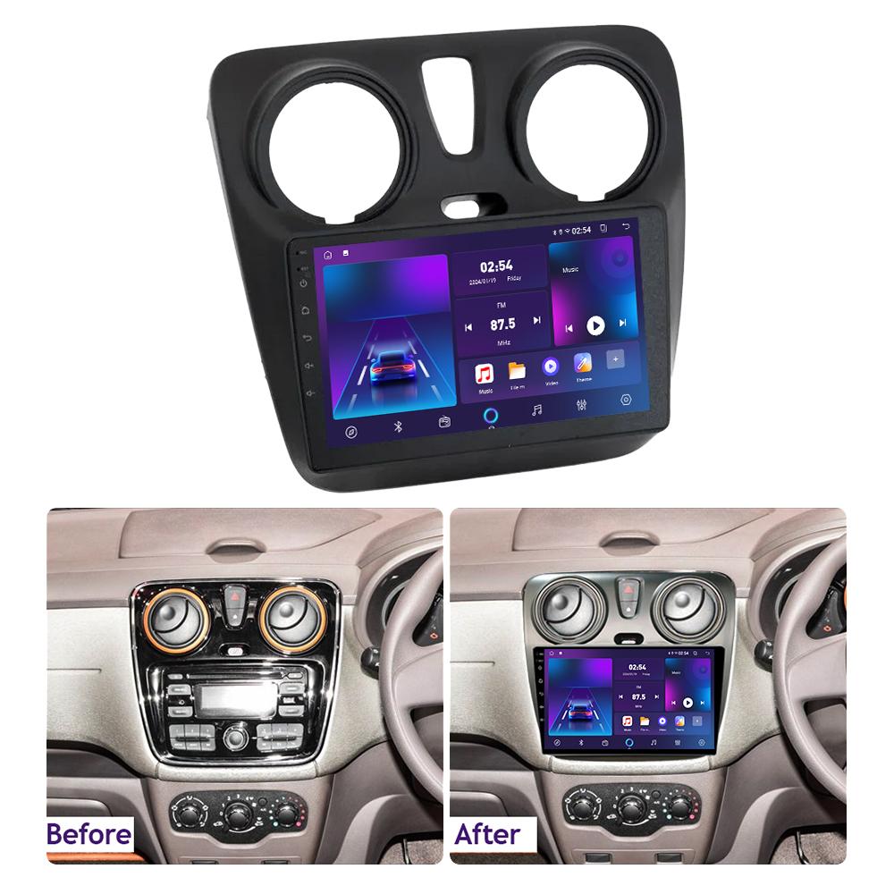 Android Car-Play Car Radio For Renault Lodgy 2016-2021 Multimedia Player Head Unit Stereo GPS Navigation BT WIFI,2+64GB
