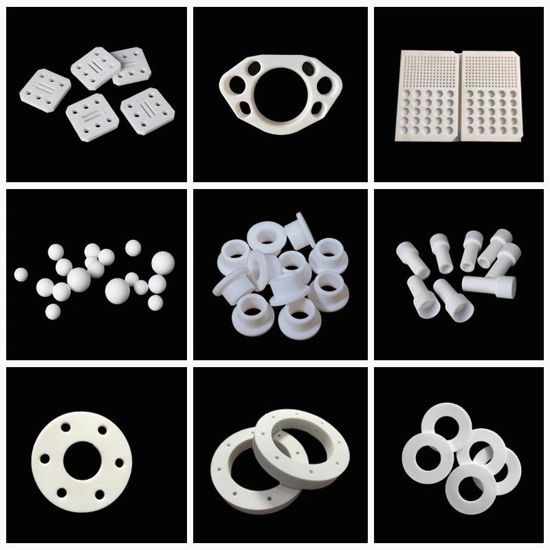 High-Temperature Resistant White Teflon PTFE Gasket Plate for Processing