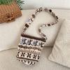 Korean Lady Handbag Retro Crossbody Bag Large Capacity Plush Shoulder Women Bag Fashion Travel Bag