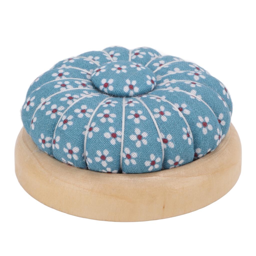 Nadelkissen, Kürbisform, süßer Cartoon, exquisiter Nadelhalter mit elastischem Armband zum Nähen