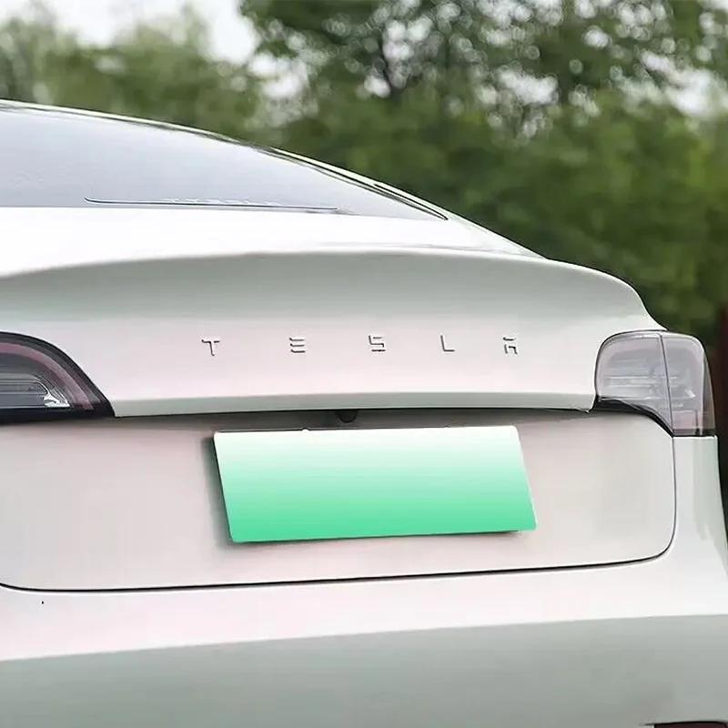 ICTB3 Applicable to Tesla TESLA rear end label MODEL/3/S/X car label, rear letter label, electroplated car label logo