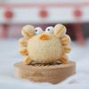 New Poke Wool Felt Handmade DIY Doll Kawaii Super Cute Sparrow Mummies Crabs Plush Toys Best Birthday Gifts Non-Finished