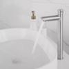 Quick Open Heighten Washbasin Faucet Stainless Steel Sink Water Tap Washbasin Tap  Sink