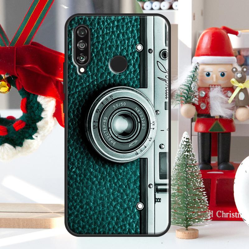 Retro Classic Vintage Camera For Huawei Nova 9 10 SE 11 Pro Y60 Y70 Y90 Y61 Y91 Y72 Y73 12i 11i 8i P20 P30 P40 Lite Case
