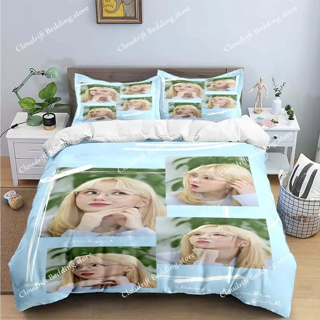Exquisite Singer E-Eunha Fashion Anime Digital Printing Bedding Set Duvet Cover Comforter Bed Youth Kids Girl Boys Gift