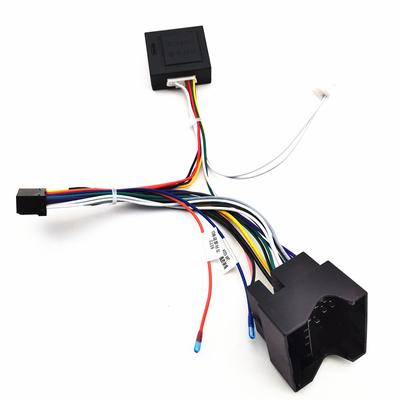 Adaptador de Cable de arnés de cableado de alimentación Android, estéreo, 16 pines, para Ford Focus Mondeo