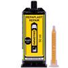 Mastic reparație plastic auto - INNOTEC - Cartuș dublu 50 ml - Negru - Compatibil PP/ABS/PVC - Rezistent la impacturi & UV