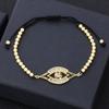 Nidin Hamsa Hand Evil Eye Copper Beads Adjustable Bracelet Lucky Braided Rope Bracelet 5 Styles For Women Men Party Jewelry