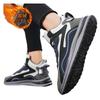 Cotton Shoes Men's Autumn and Winter High-top Velvet Thickened Leisure Sports Thick-soled Warm and Cold-resistant Travel Dad Shoes
