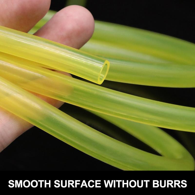 2 - 20M Yellow Fuel Gas Hose ID 2mm 2.5mm 3mm 4mm 5mm 6mm 7mm TPU Petrol Pipe for Motorcycle Car Oil Resistant Flexible Tubing
