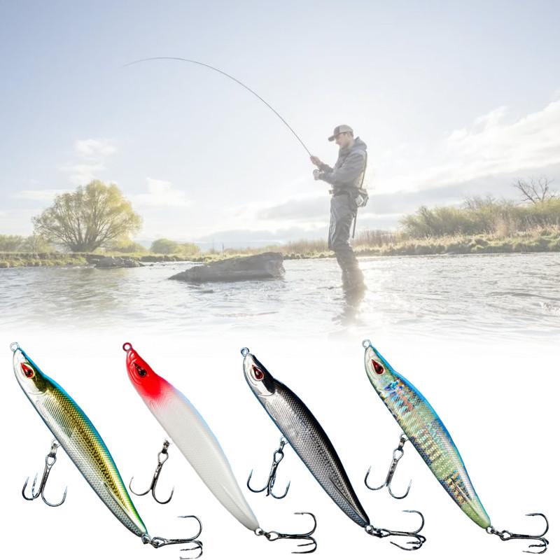 Lure Premium Quality  Artificial Bait Double Hook Design Essential For Fishing
