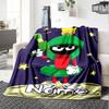 Customiz Name Personality Marvin the Martian  Blanket Soft &Warm Sofa Office Bed Travel Lunch Break Blanket, Gift Suitable All Seasons