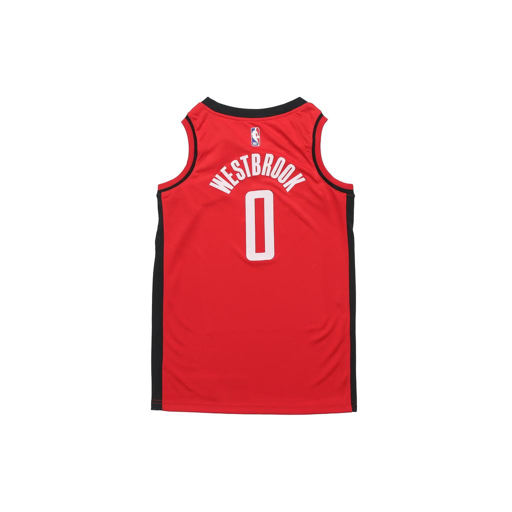 Nike NBA Houston Rockets Russell Westbrook Nr. 0 Bortedrakt Basketballtrøye Herre Trøye Rød BV7992-662