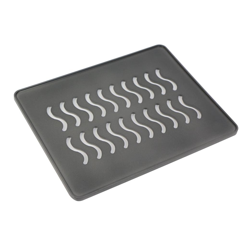 Iwatani Robatayaki Grill, Aburiya (Aburiya) Exclusive Grill Plate, Large Type, 6mm Thick, Teflon Coated, GP-320-260-06A