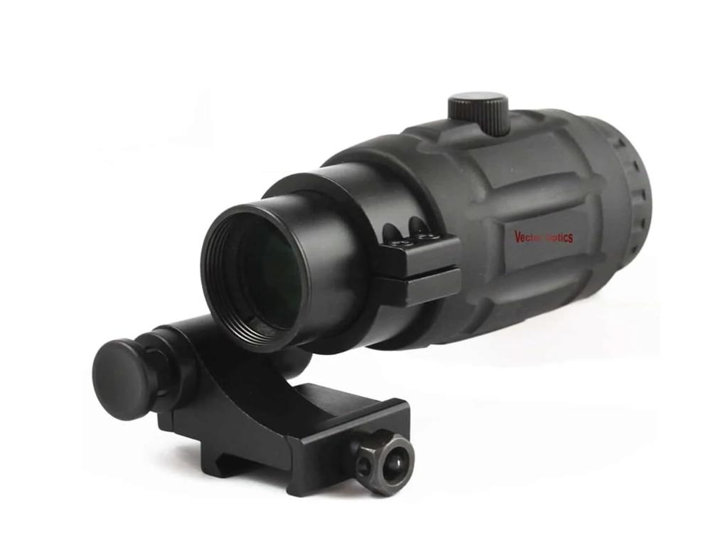 Vector Optics 3x Magnifier with Flip Side Mount (SCOT-07) SCMF-10