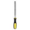 Uxcell Diamond Coated 80 Flat File Tool with Plastic Handle for and Engraving and Stone File, 150mm, Grit, Grinding, Polishing, Metal, Glass, Wood,