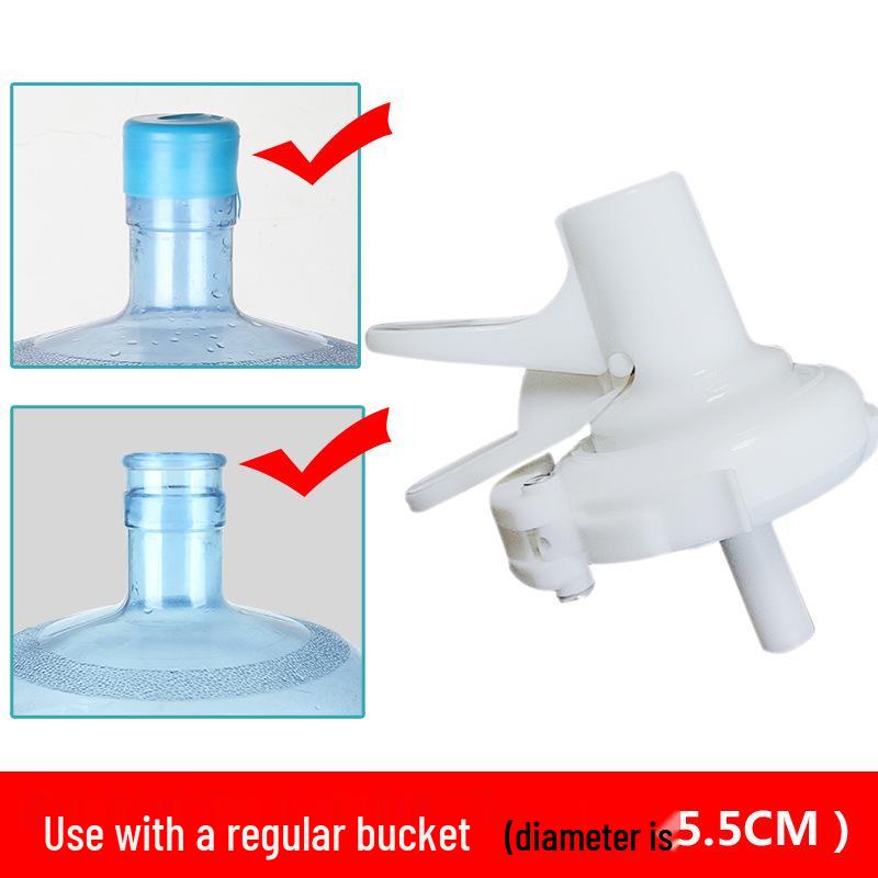 Minimalist Elevated Water Dispenser Stand with Press Device