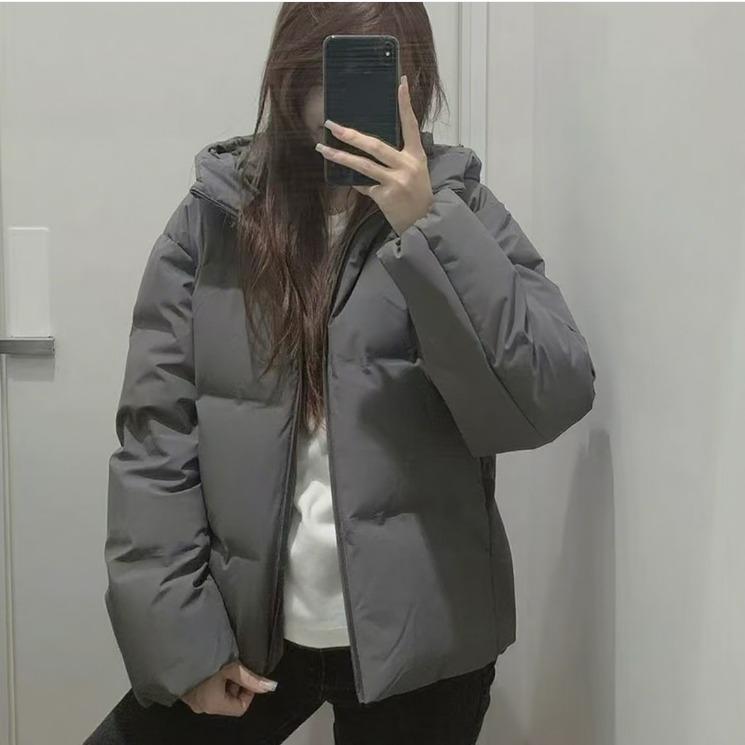 Winter Brot Kleidung zum Warmhalten und Winddicht Kapuzen Daunen Baumwolle Damen Winter Damen Wattierte Jacke