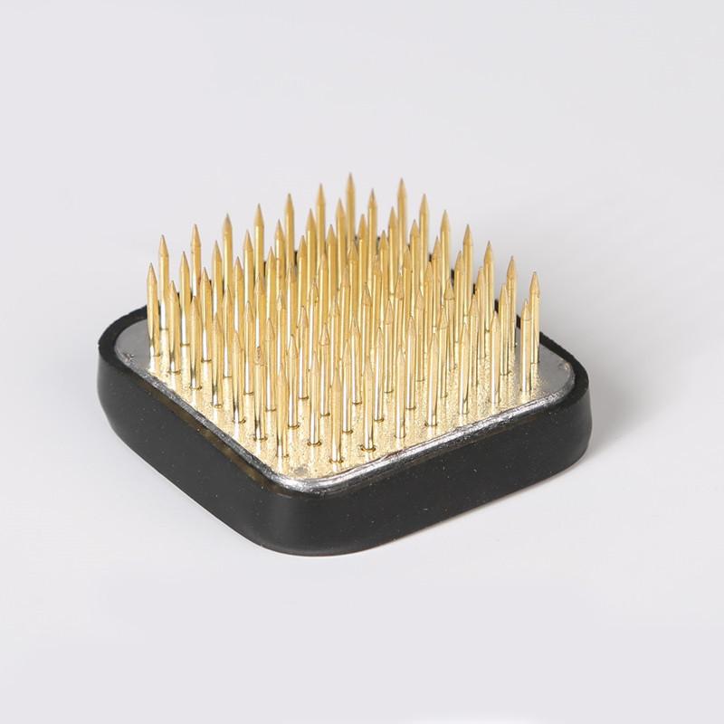 

Kit Ikebana Kenzan For Flower Arrangement Durable Composite Hotel Decor Lounge Square 40mm