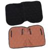 ABRASING Proof Horse Saddle Pad, PU Lther Horse Saddle with Strong Brthability 42.13x25.59in