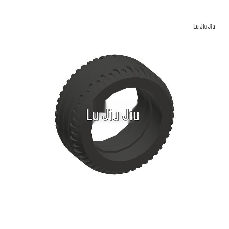 Compatible 21x9.9mm Tire Wheel Skin Technic Parts (50g min) - Building Block Accessories 11209