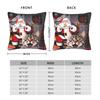 Cat Selfie with Santa Xmas  Pillow Case  Funny Pillow Cover Print Pillowcases For Wedding Party Home Decor