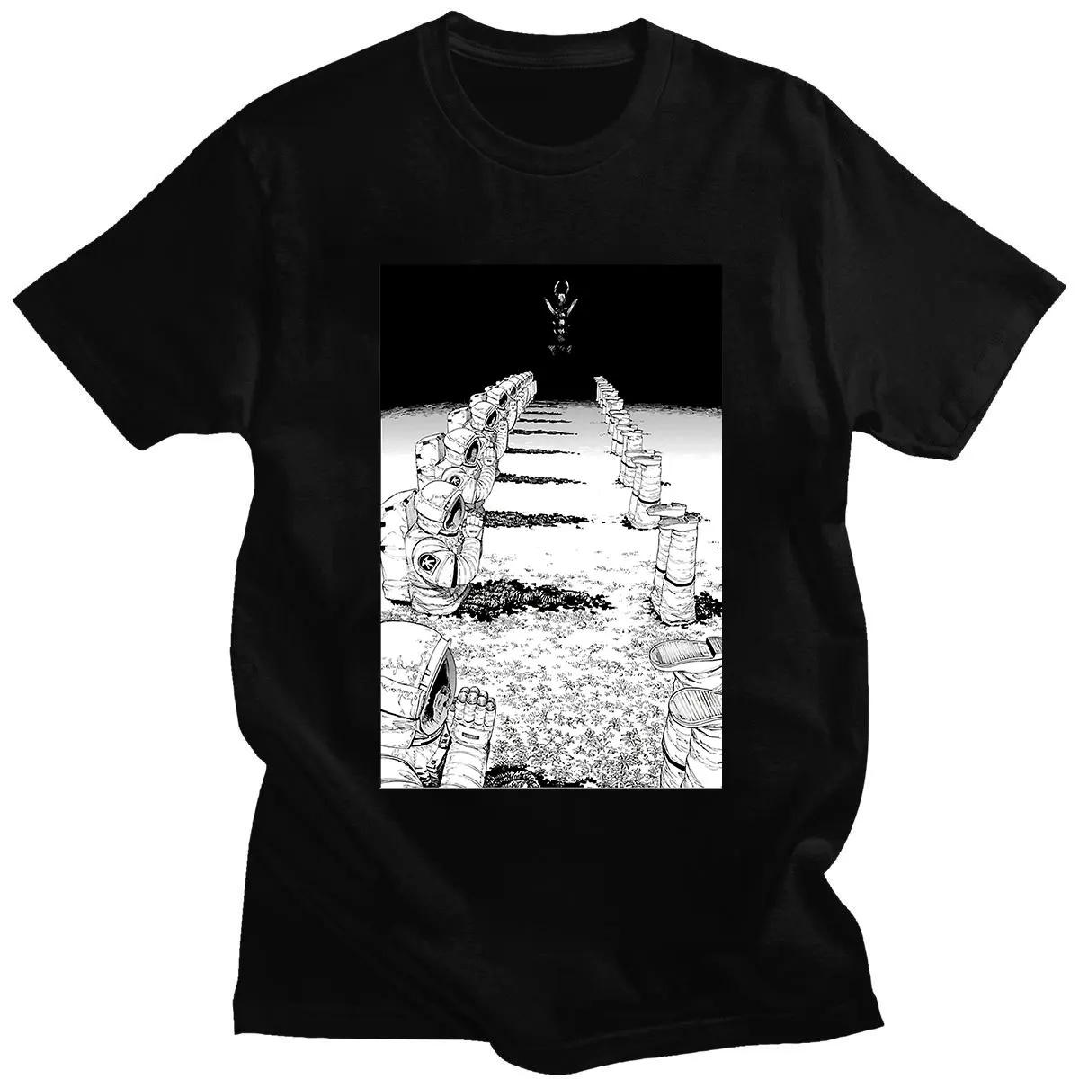 

Chainsaw Man T-Shirt Men Women 100% Cotton Plus Size Oversized Graphic O-Neck Daily Casual Japanese Anime Streetwear Unisex Tees M