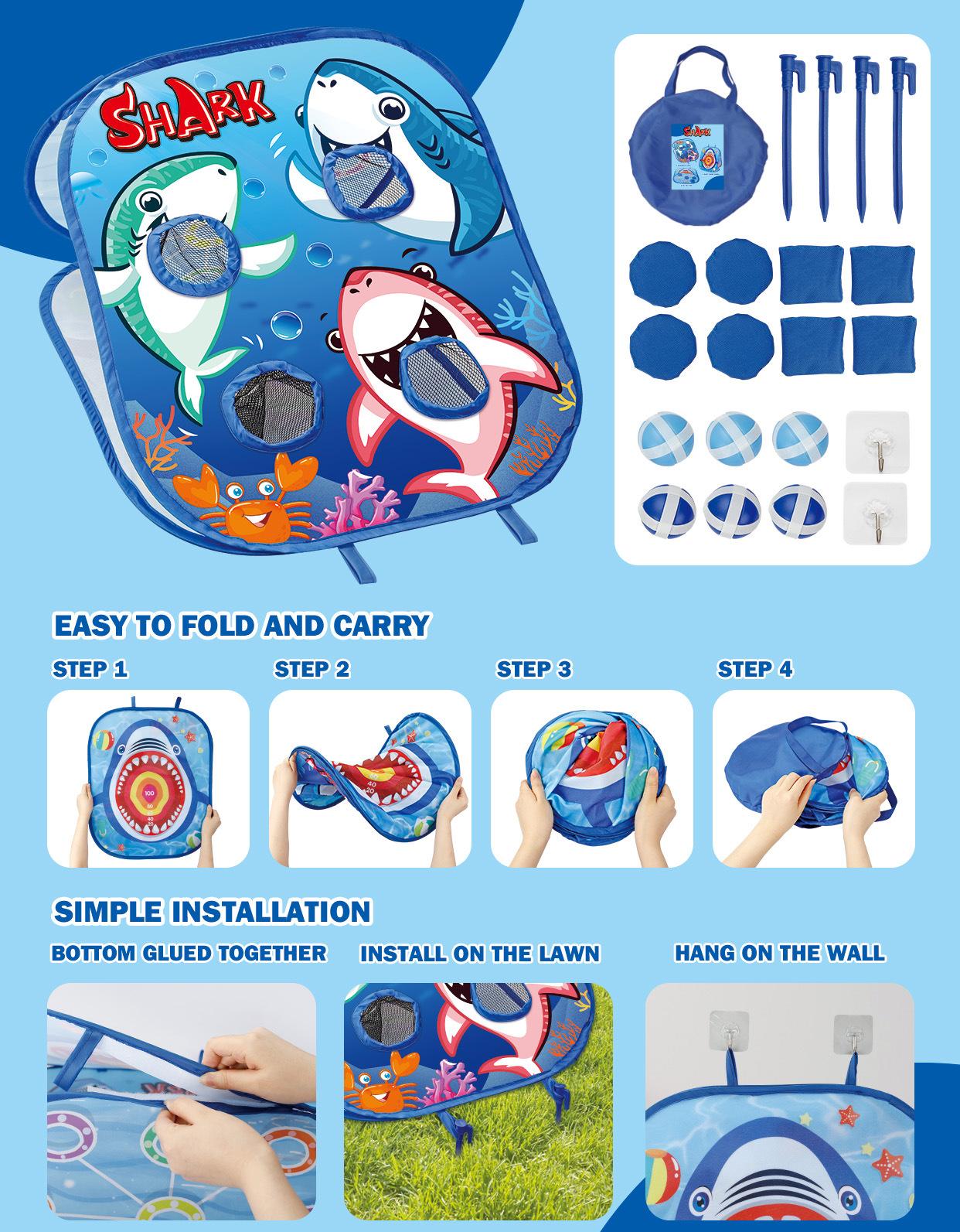 

Новая детская игра в метание, мишень с липким мячом, оборудование для сенсорных тренировок и занятия спортом на открытом воздухе, игрушки для взаимодействия родителей и детей. B