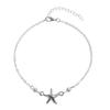 Tobillera con forma de corazón y estrella estilo bohemio para mujer, varios modelos, cadena para el pie multicapa, pulsera de tobillo con forma de hoja para mujer, accesorios de playa, novedad de 2021