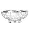 ZK20 Stainless Steel Fruit Basket Multipurpose Decorative Mirror Polished Large Capacity Fruit Bowl for Living Room